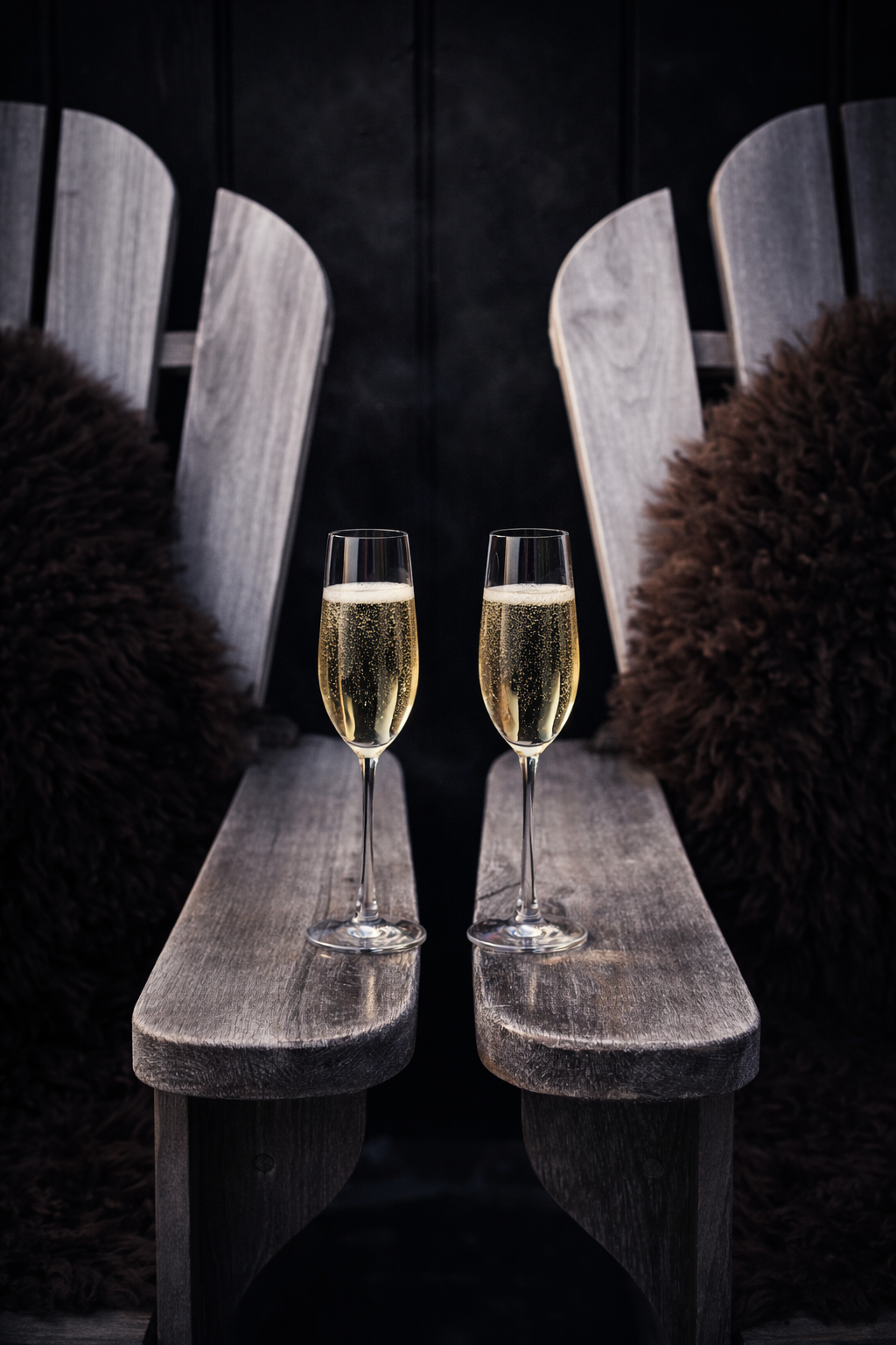 Arctic sauna champagne